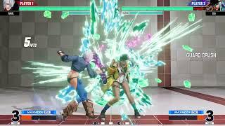 Angel Kof XV (Unchain-Blow EX Reset And Combos)