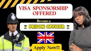 VISA SPONSORSHIP OFFERED! BECOME AN OFFICER  Apply Now