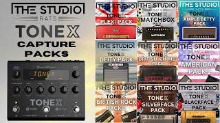 IK Multimedia TONEX -  NEW! The Studio Rats TONEX Packs