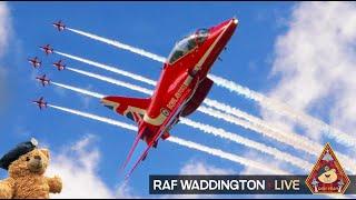 LIVE RAF WADDINGTON HOME OF THE RED ARROWS AND ISTAR SHADOW R1, RIVET JOINT • 14.10.24