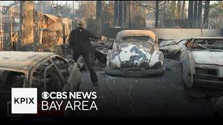 Eaton Fire in Altadena destroys classic car collection