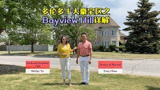 【多伦多地产投资】多伦多Toronto十大豪宅区之富豪山庄Bayview Hill详细介绍