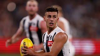 Nick Daicos Round 2 AFL Highlights (22 Disposals) vs St Kilda | 2024