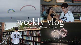 weekly vlog | people watching, la jolla, fourth of july, etc.