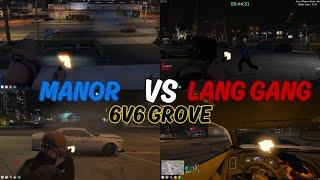 Manor Wipe Lang's Crew In Grove (Multi POV) | NoPixel 4.0 GTA RP