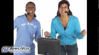 Wireless Audio Portable Buddy PA System from AmpliVox