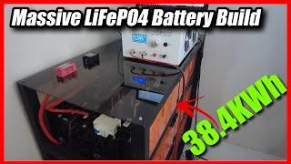 Massive 750Ah 51.2v Battery Build Part 2