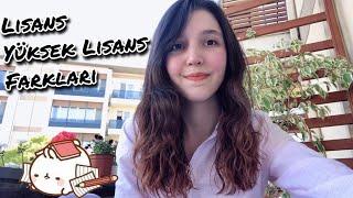 Lisans - Yüksek Lisans Farkları | Dersler