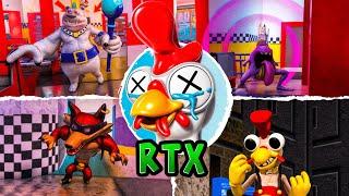 Roblox RTX | Clucky's - Full GAME Walkthrough + All Bosses & Ending (Roblox Showcase)