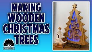 Making Wooden Christmas Trees / Christmas Decor Ideas