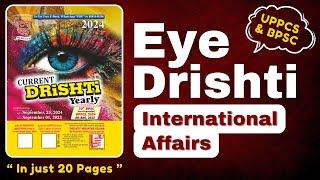 Eye Drishti 2024 - English | Ghatnachakra Current Affairs for UPPCS, BPSC & RO/ARO 🪴