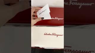 UNBOXING Salvatore Ferragamo Jelly Ballerina flats shoes