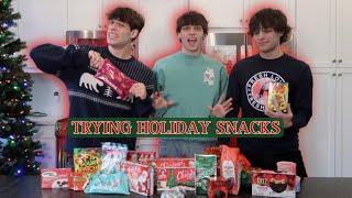 TRYING HOLIDAY SNACKS PART 2