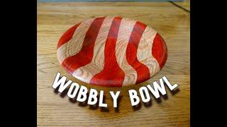 Easy to make ...and fun... wobbly bowl - wood turning