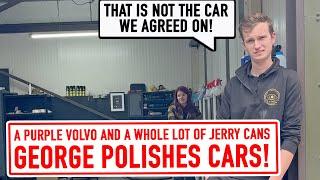 Geoff Buys Jerry Cans (Marketplace Bargains) and Polishing Purple. A sort of day in the life video.