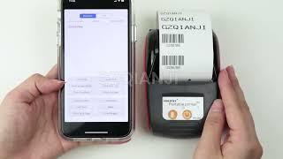 POS Printer app for IOS PHONE  Printer receipt 58mm thermal printer