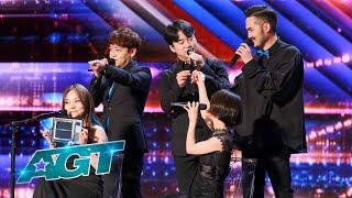 You haven't heard the 'Cheers' theme like this before! | #agt #shorts