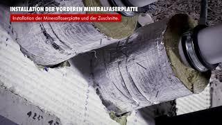 Baulicher Brandschutz - System Mineralfaserplatten/Weichschott