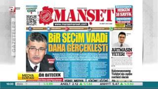 Kahramanmaraş Manşet Gazetesi ahaber'de 25.03.2016