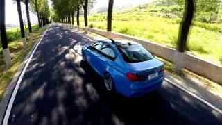 Aerial Video BMW M3 Test in mountain by feelauto.net