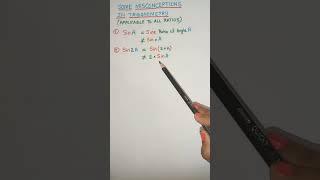 Common Misconceptions in Trigonometry | Common Mistakes in Trigonometry #shorts