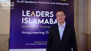 William Bao Bean | LEADERS IN ISLAMABAD BUSINESS SUMMIT 2022