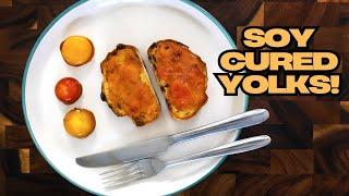 These Soy Cured Egg Yolks are AMAZING!!