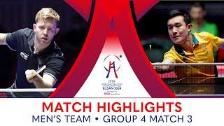 Finn Luu (AUS) vs Tobias Rasmussen (DEN) | MT G4 - Match 3 | #ITTFWorlds2024