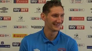 Jack Bonham on his penalty save against Mansfield