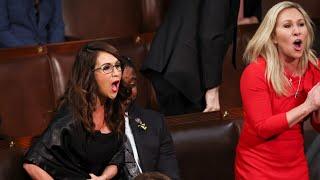 Republican Lauren Boebert heckles Joe Biden over US troop deaths in Afghanistan