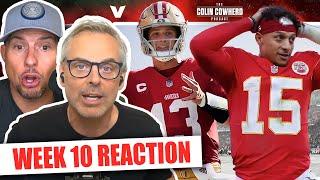 Reaction to 49ers-Bucs, Broncos-Chiefs, Jets-Cardinals, Eagles-Cowboys, Steelers | Colin Cowherd NFL