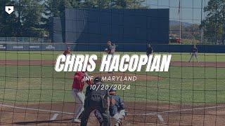 INF Chris Hacopian, Maryland - 10/20/27 (Fall Scrimmage)