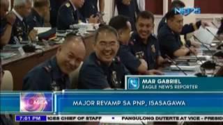 New police chief conducts major revamp in PNP