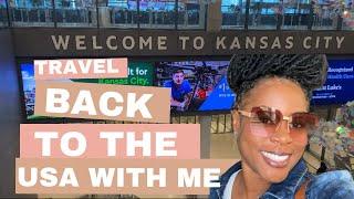 TRAVEL WITH ME FROM GHANA TO THE USA| Your girl is back to the State side!