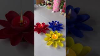 DIY Diwali Diya 🪔 Diya decorations ideas diy paper diya #diwali #decoration #diwalispecial #diya