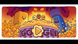 Google Doodle: Celebrating Popcorn - Last boss Magnetron(Microwave)