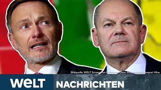 AMPEL AM ENDE: FDP zieht sich aus der Koalition zurück! Kommt es nun zu Neuwahlen? | WELT STREAM