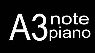 A3 Piano Note