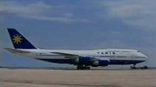 Old CM From TV in Brazil - Varig Airlines 1997 -  New Colors