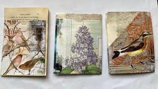 #roxysweeklychallenge 2024 | WEEK 37 | book page pocket journal inserts multiple variations