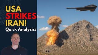 USA just ATTACKED Iran! Quick Analysis: