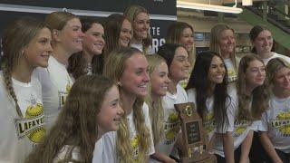 Lafayette softball wins state title on walk-off home run