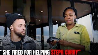 Black Waitress Is Fired For Helping Steph Curry, Next Day She Gets The Shock Of Her Life!