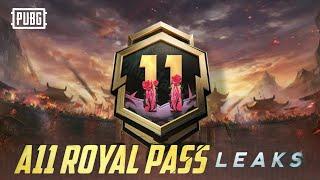  A11 Royal PASS LEAKS | 1 TO 100 RP REWARDS | NEW ROYAL PASS LEAKS BGMI | A11 ROYAL PASS LEAKS BGMI