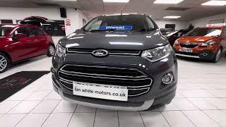 65 Registered Ford Eco-Sport 1.5 TDCi Titanium,  Euro 6 = Ulez Compliant