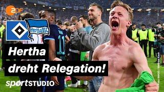 HSV – Hertha BSC Highlights | Relegation Rückspiel Bundesliga 2021/22 | sportstudio