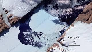 Nares Strait, border between Ellesmere Island (Canada) and Greenland (Denmark), 2012