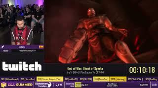 God of War: Ghost of Sparta [Any% (NG+)] by SerSanju - #ESASummer23