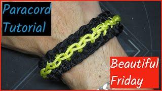 Pulsera Paracord FACIL Y SENCILLA BEAUTIFUL FRIDAY - Como hacer Pulseras de Paracord