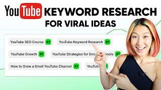 How to do YouTube Keyword Research to GET MORE VIEWS (YouTube SEO)